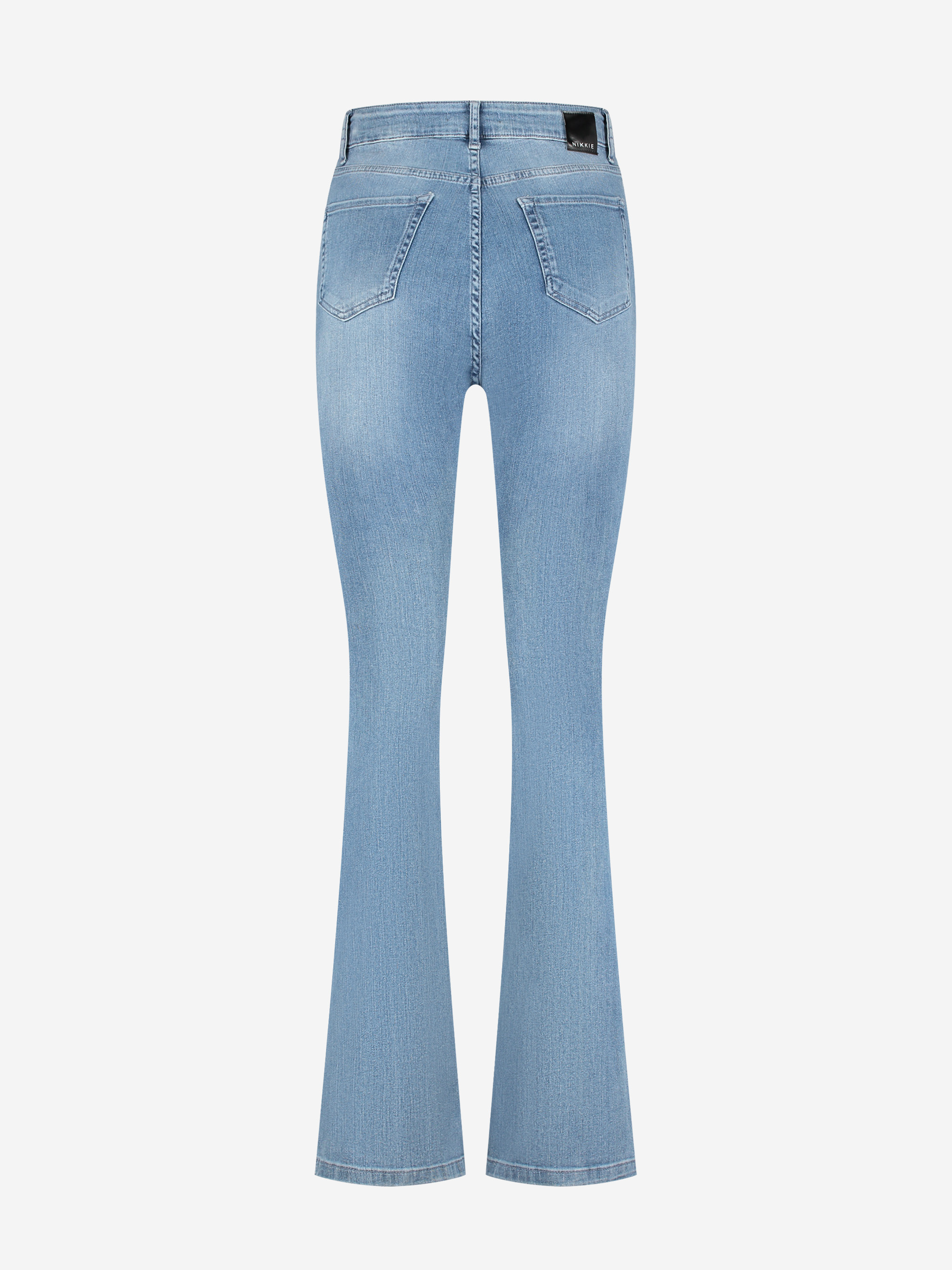 Mid waist flared jeans