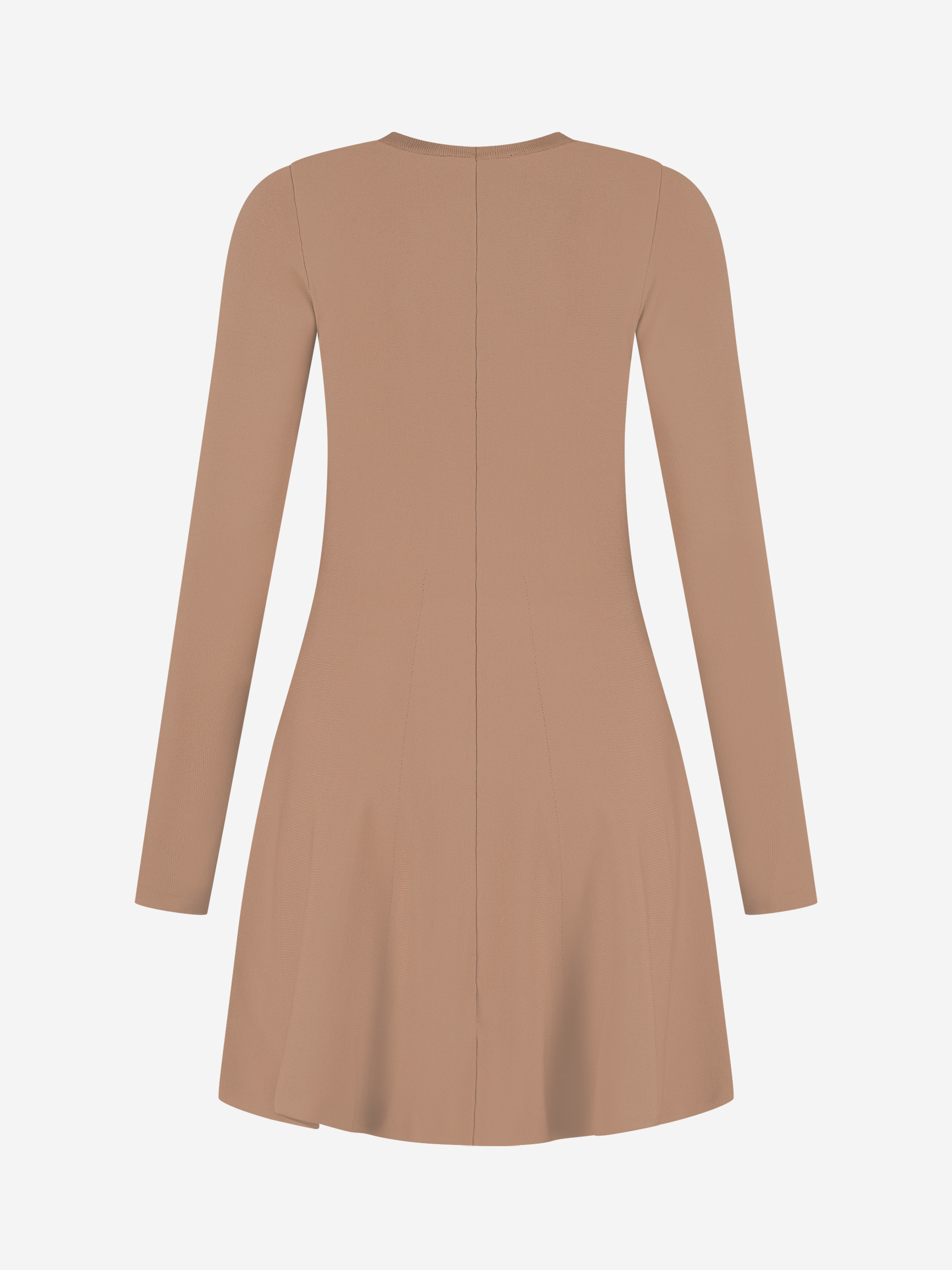 A-line dress with long sleeves 