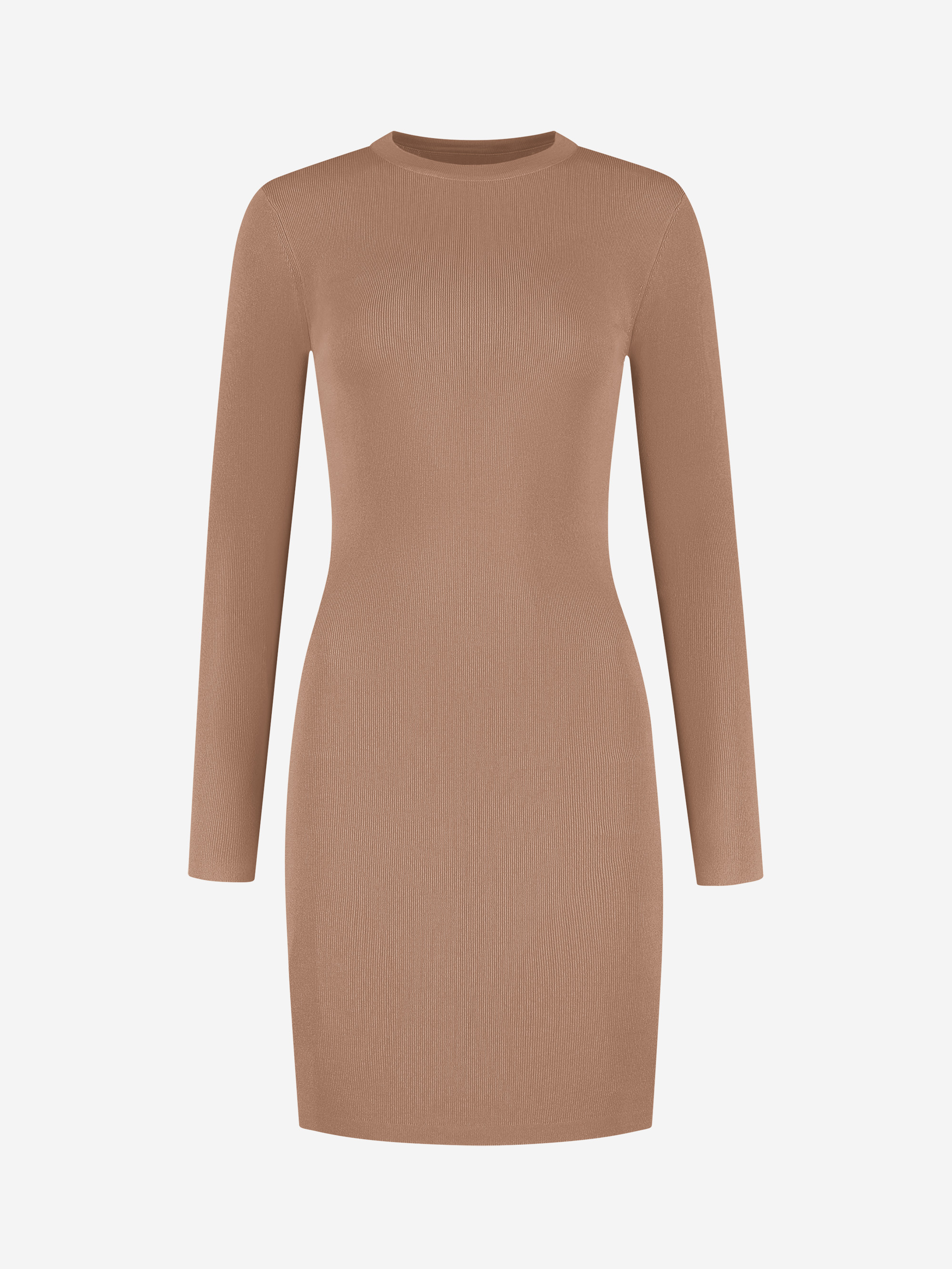 Fitted dress with long sleeves