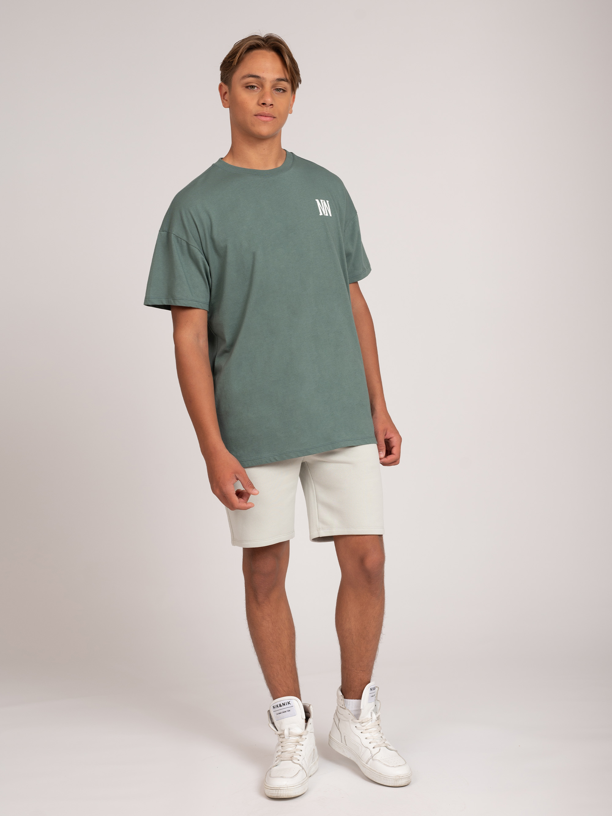 Sweat short with cord