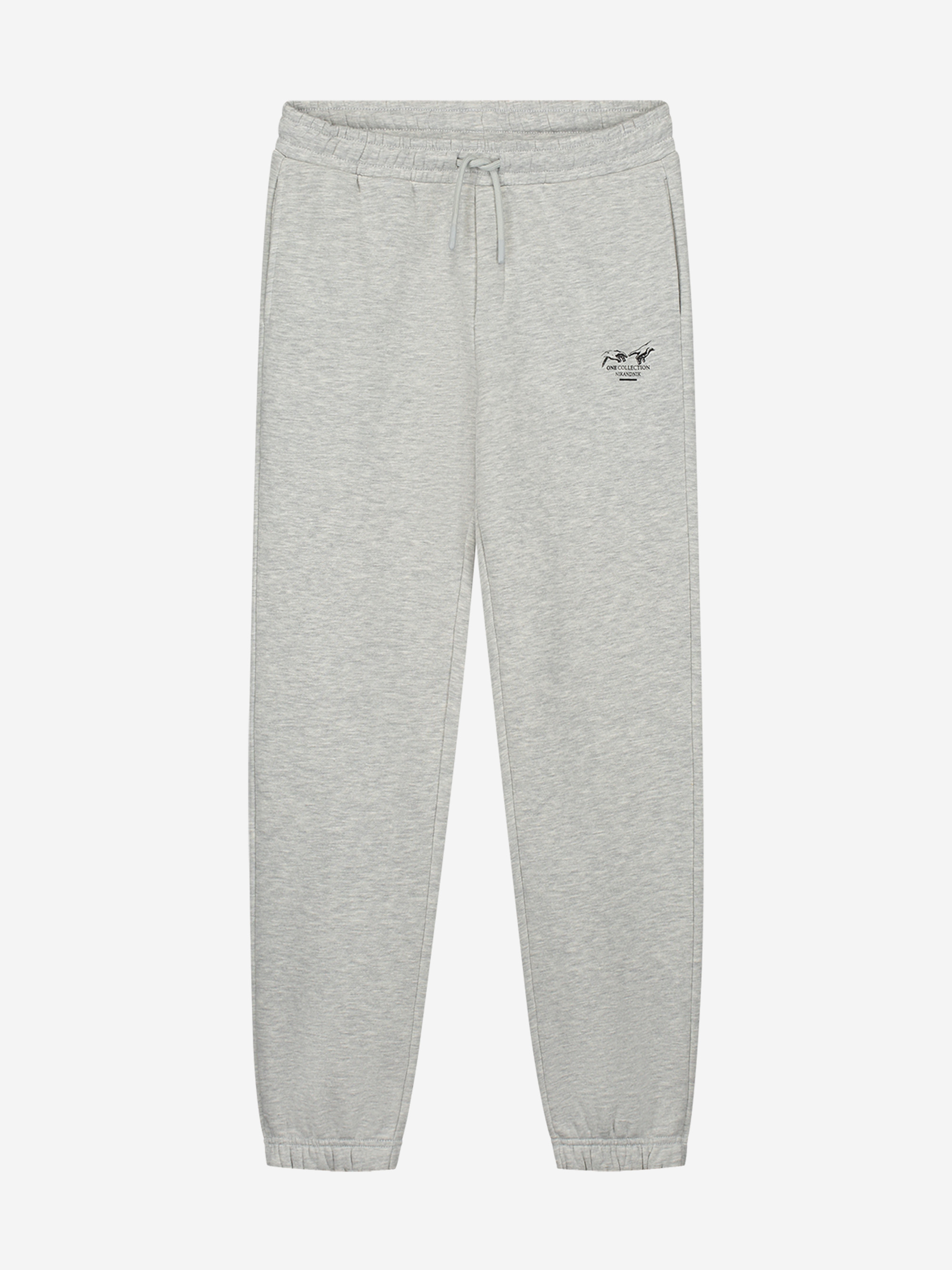 Mid rise sweatpants with graphic print