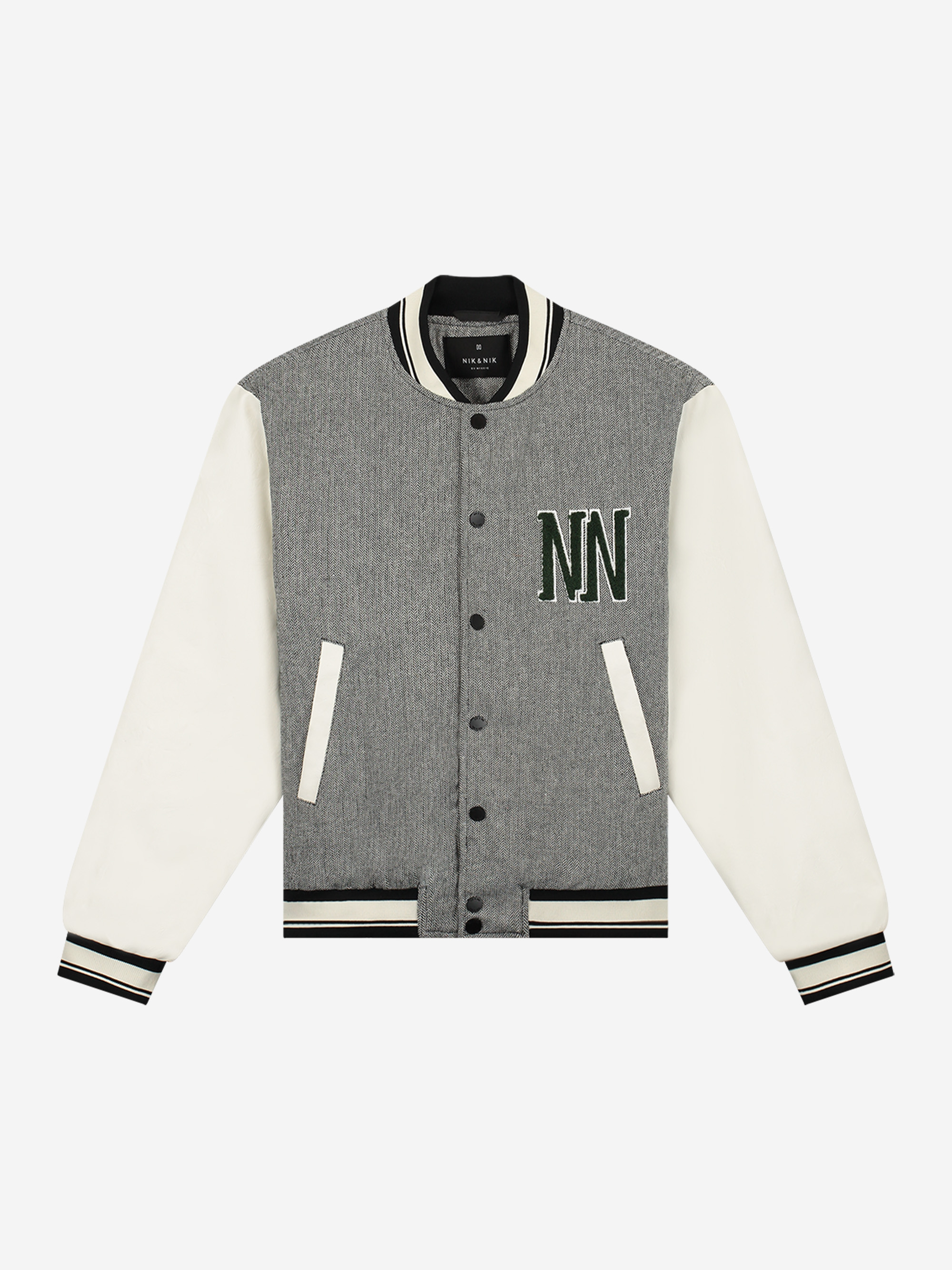 Jacket with embroidery logo