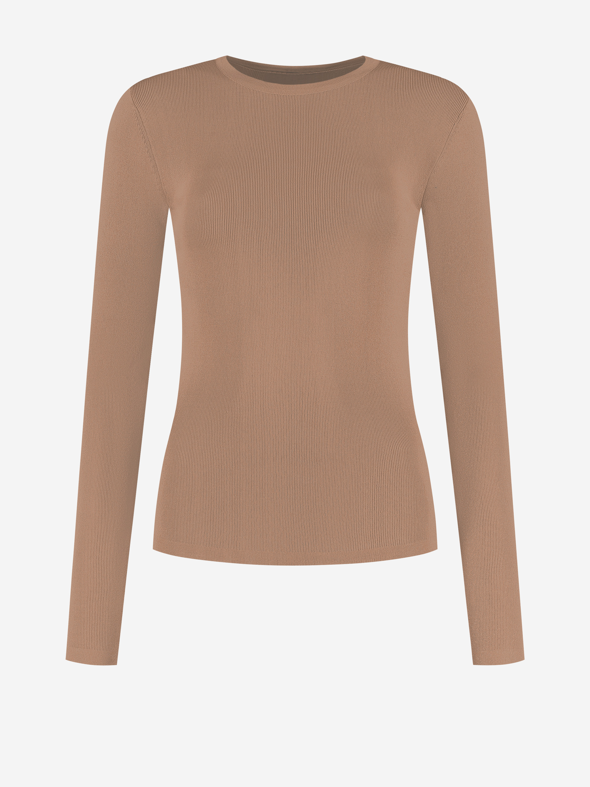 Ribbed longsleeve top