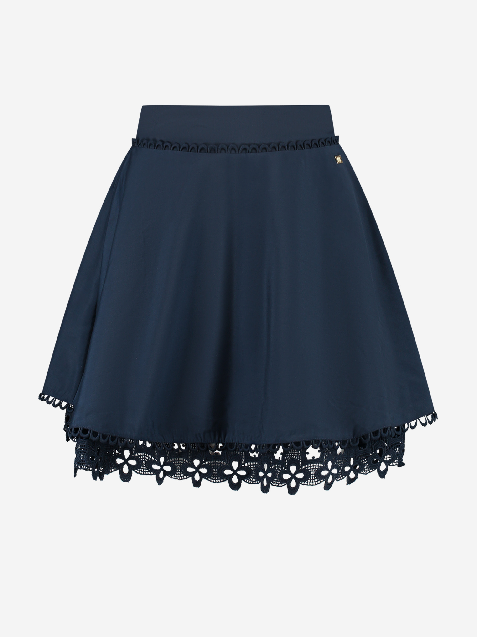 A-line skirt with lace details