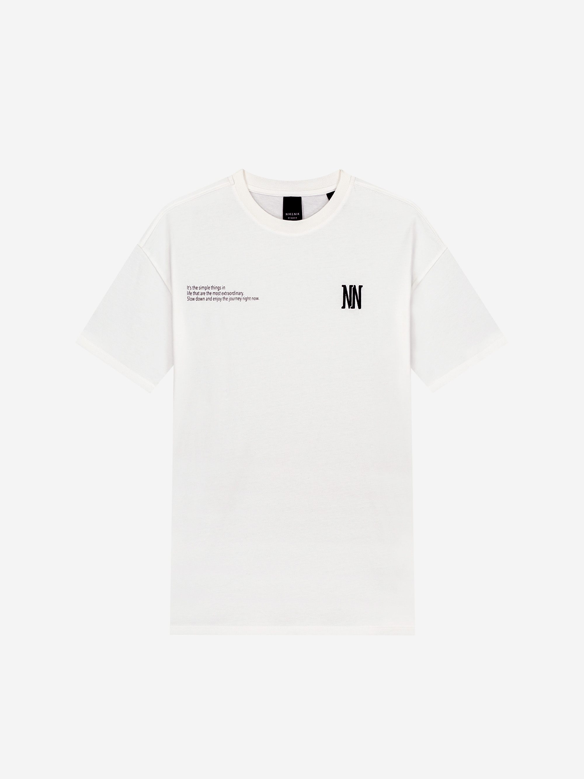 Oversized T-shirt with graphic logo